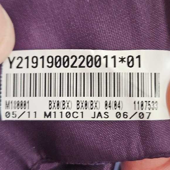 JASMINE Black Label Purple Floral Lace Sheath Dress Size 4 - Picture 15 of 15